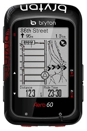 Велокомп'комп'ютер Bryton Aero 60 E, фото 1