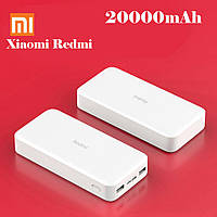 Оригинал Xiaomi Redmi 20000mAh Powerbank Fast Charge 2 USB Fast Charging Power Bank