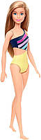 Кукла Barbie Doll Blonde Wearing Swimsuit Барби блондинка в купальнике (GHW41) (B0814C9YD1)