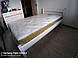 Ліжко двоспальне дерев'яне Мілан 160*200, вільха масив, фото 5