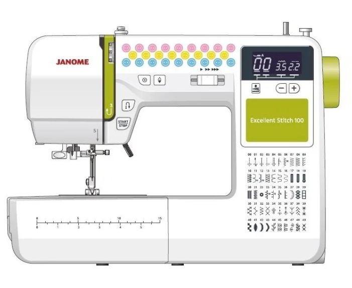 Швейна машина JANOME Excellent Stitch 100