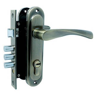 CLASS Замок врізний із ручками 1023-M60-AB