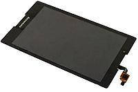 Дисплей для Lenovo A8-50LC Tab 2, A8-50F, TB3-850M Tab 3 с сенсором (тачскрином) черный Оригинал (Тестирован)