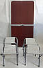 Стіл для пікніка розкладний із 4 стільцями Rainberg RB2300, фото 4