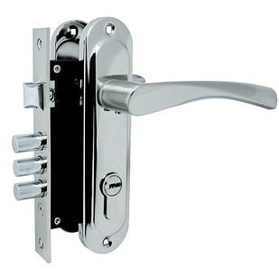 CLASS Замок врізний із ручками 1023-M60-NI