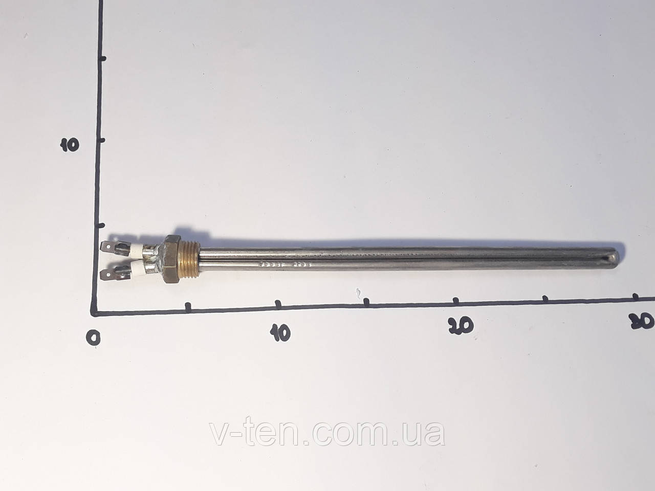ТЕН для радіатора 700W з різьбою 1/2" (Україна)