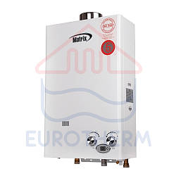 Газова колонка Matrix JSD-20 Турбо 10 літрів/хвилина