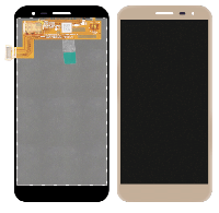 Дисплей для Samsung J260 Galaxy J2 Core (2018) TFT с сенсором (тачскрином) золотистый (подсветка Оригинал)