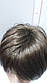 Перука штучні волосся термоволокно рвана стрижка темно русявий, фото 5