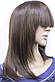 Перука штучний стрижка подовжене каре з чубчиком світло русявий, фото 5