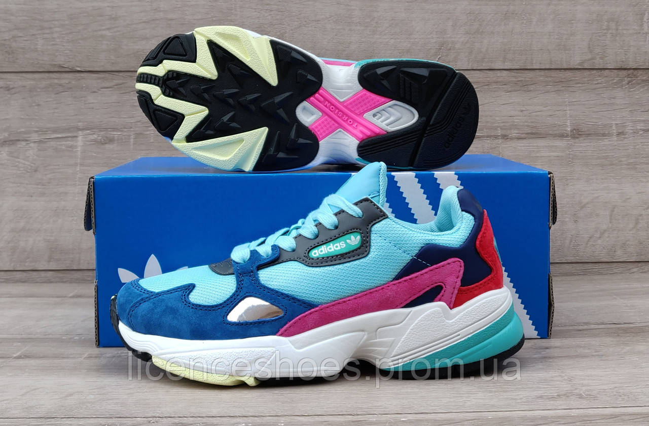 adidas falcon navy blue
