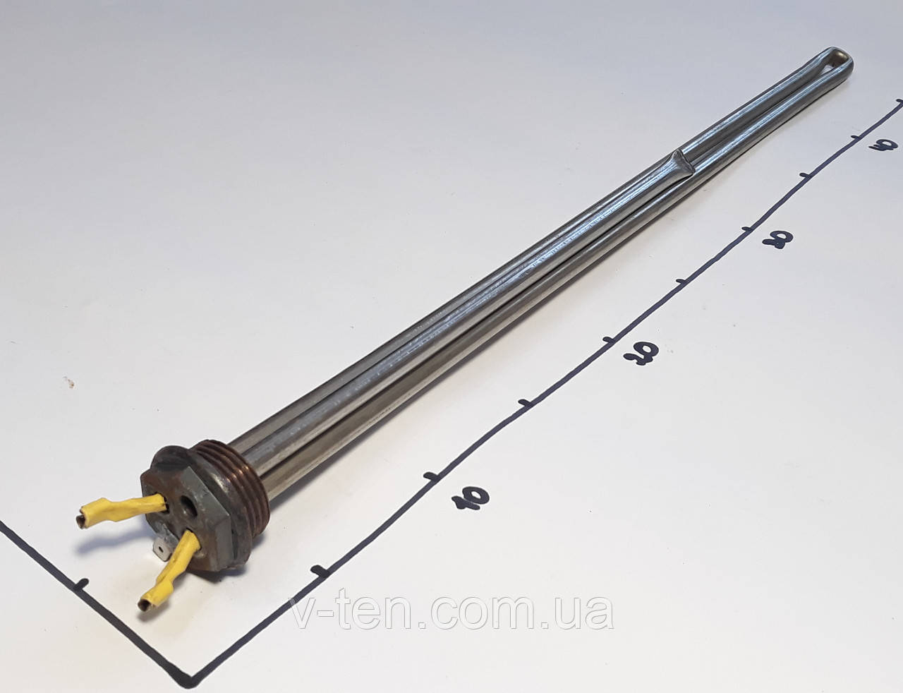 ТЕН для радіатора 1200W з різьбою 1" (Україна)