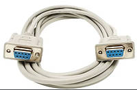 Нуль модемный кабель rs-232 db-9 com 5,0 метров.VIP