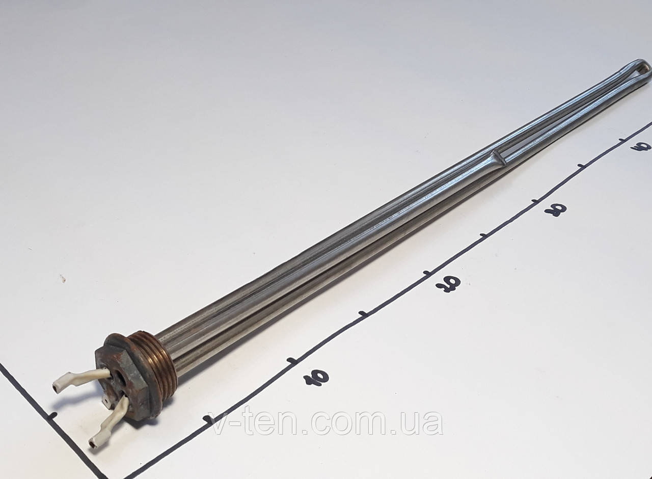ТЕН для радіатора 1500W з лівою різьбою 1" (Україна)
