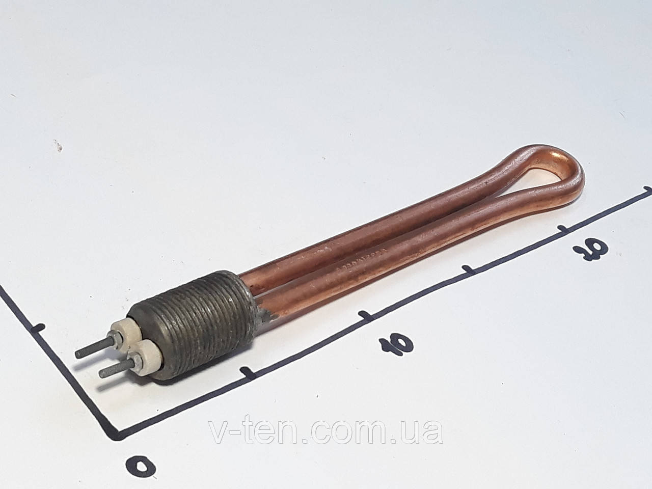 ТЕН для радіатора 1000W з різьбою 3/4" (Україна)