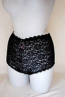 Великі мереживні трусики Anfen з високою посадкою