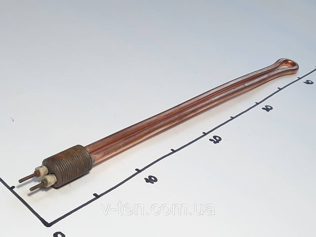 ТЕН для радіатора 3000W з різьбою 3/4" (Україна)