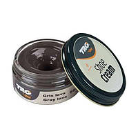 Крем для обуви №147 Lava Grey (Темно-мышиный) из гладкой кожи TRG Shoe Cream, 50 мл