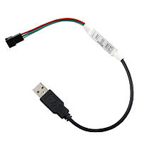 SPI мини контроллер SP002E USB DC5-24V (3 кнопоки) WS2811, WS2812, WS2813