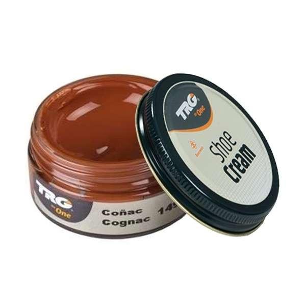 Крем для взуття No149 Cognac (Коньяк) з гладкої шкіри TRG Shoe Cream, 50 мл