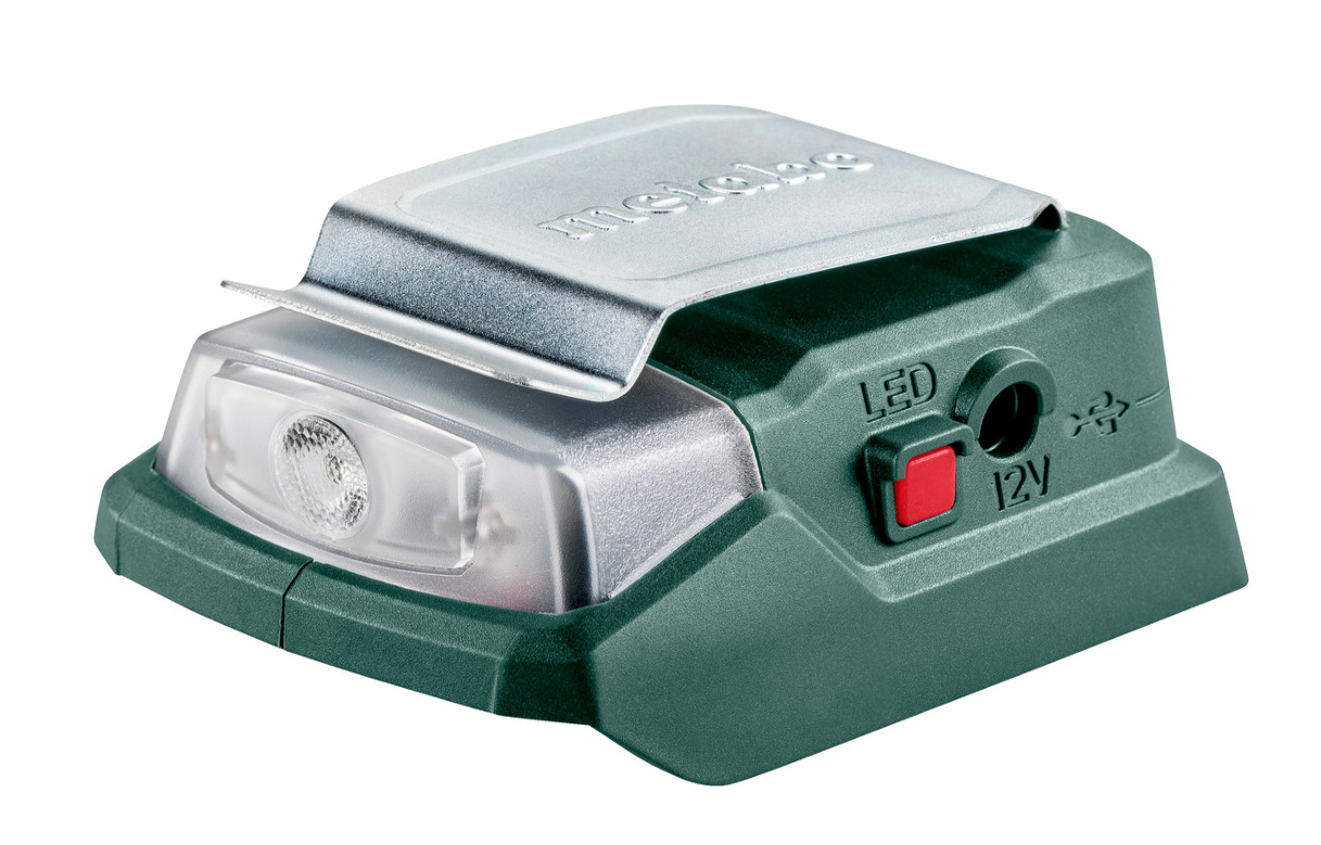 Акумуляторний адаптер живлення Metabo POWERMAX PA 12 LED-USB (600298000)