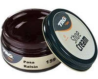 Крем-краска для обуви и изделий из кожи Trg Shoe Cream, 50 мл, 159 Raisin (изюм)