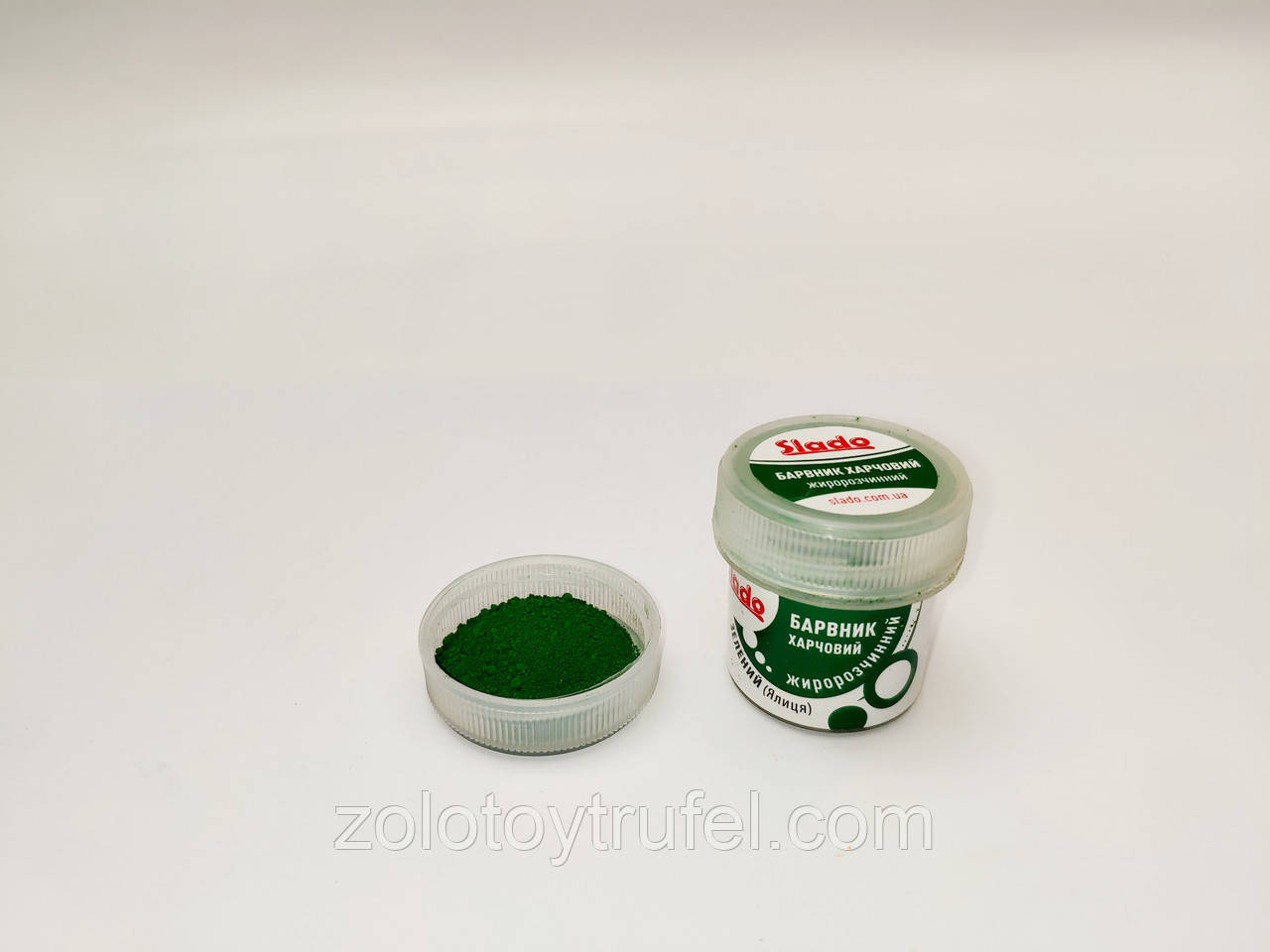 Жиророзчинний барвник "Зелена ялинка", Slado, фото 1