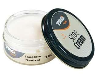 Крем-фарба для взуття і виробів з шкіри Trg Shoe Cream, 50 мл, 100 Neutral (безбарвний)