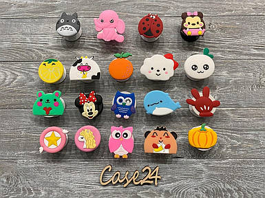 Попсокет гумовий 3D для телефонів і планшетів