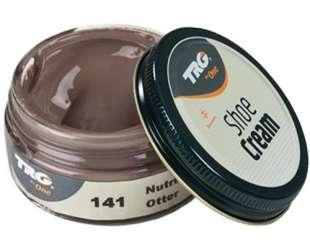 Крем-фарба для взуття і виробів з шкіри Trg Shoe Cream, 50 мл, 141 Otter (видра)