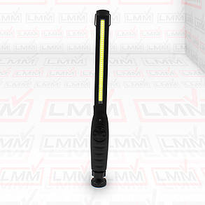 Ліхтарик ручний BL 821 + магніт COB 18650 із зарядкою від USB, фото 1