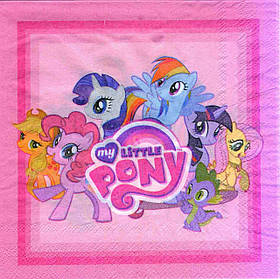Серветки "Маленькі поні", Салфетки "Pony"