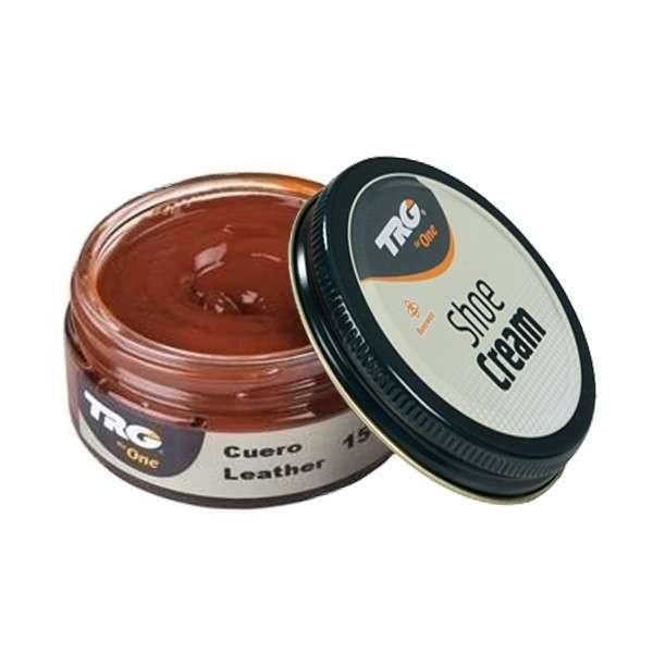 Крем для взуття No157 Leather (Шкіра) з гладкої шкіри TRG Shoe Cream, 50 мл