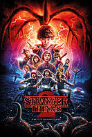 Постер плакат "Очень Странные Дела / Stranger Things (One-Sheet Season 2)" 61x91.5см (ps-001760)