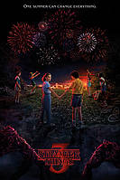 Постер плакат "Очень Странные Дела (Одно Лето) / Stranger Things (One Summer)" 61x91.5см (ps-001758)