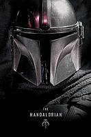 Постер плакат "Звездные Войны: Мандалорец / Star Wars: The Mandalorian (Dark)" 61x91.5см (ps-001741)