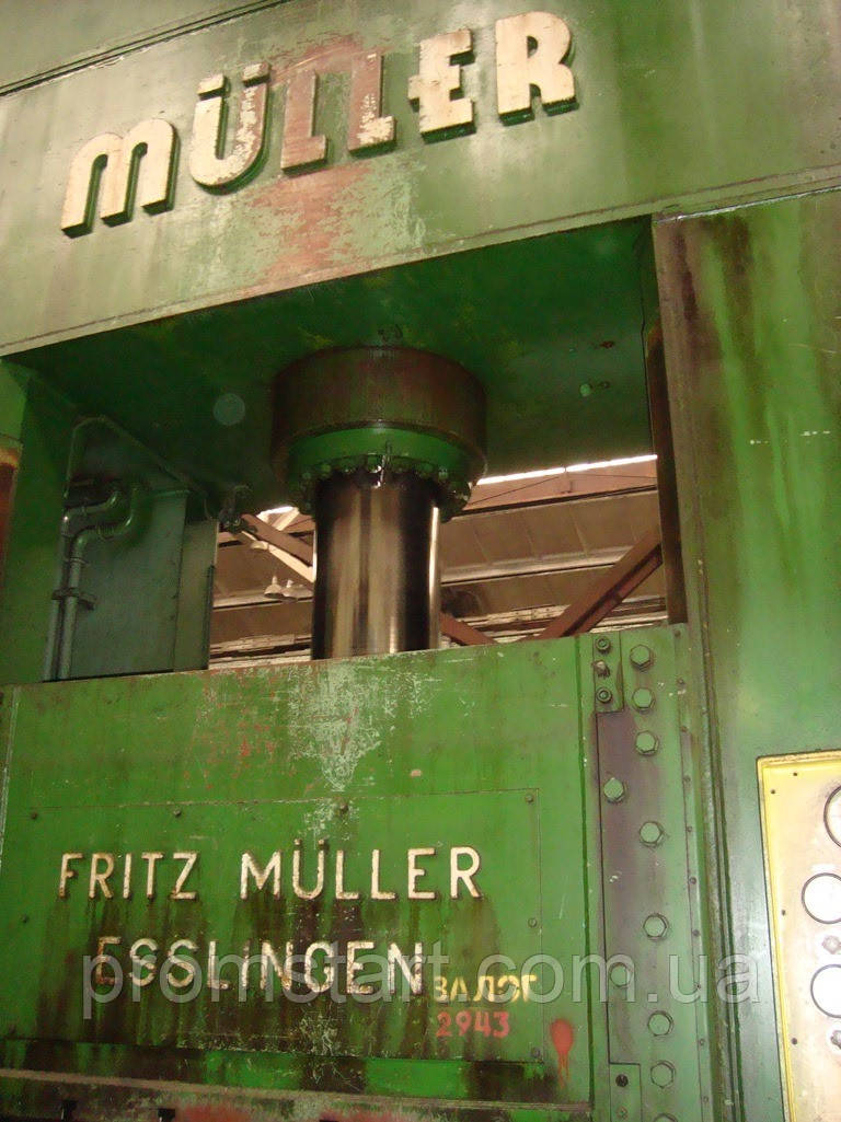 Пресс гидравлический ZE-600-20 Fritz Muller Esslingen - фото 3 - id-p1147195900