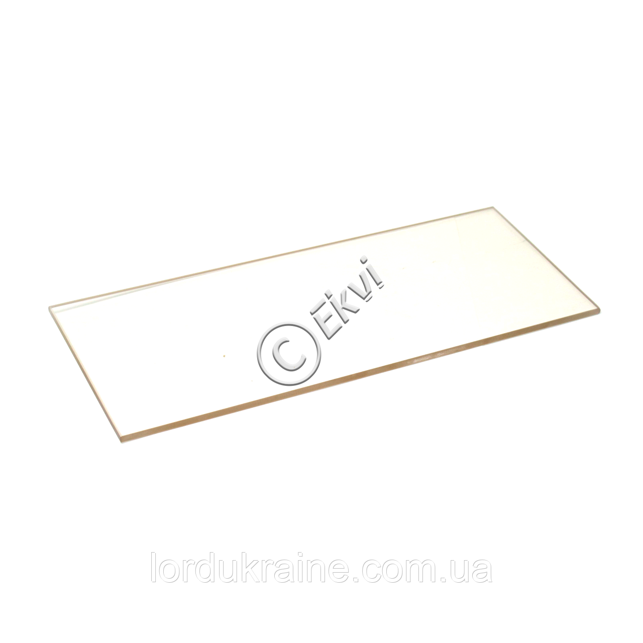 Термостійке скло 350х100х4 для дверей піца печі GGF E4/Е44, фото 1