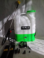 Обприскувач акумуляторний Ignis 16 л (4 форсунки, зарядка, штанга, фільтр), фото 5