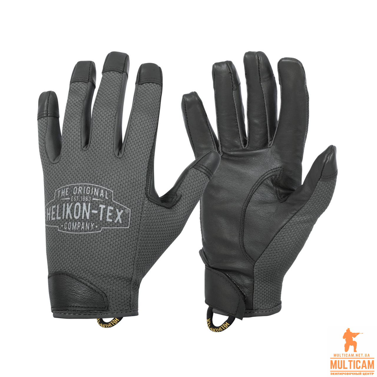 Рукавички Helikon-Tex® Rangeman Gloves - Shadow Grey/Black