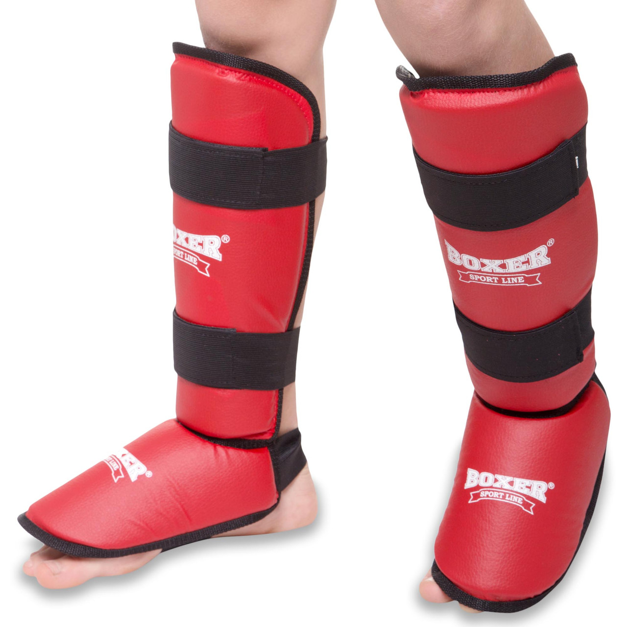 Захист для гомілки та стопи шкірвініл BOXER 2002 (р-р S-XL, кольору в асортименті)