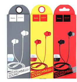 Навушники вакуумні з мікрофоном HOCO with mic Initial M14