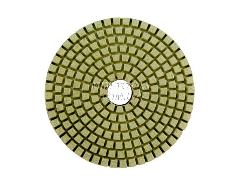 Черепашка D-100мм. зерно #600. Алмазний гнучкий шліфувальний круг YDS Tools, фото 2