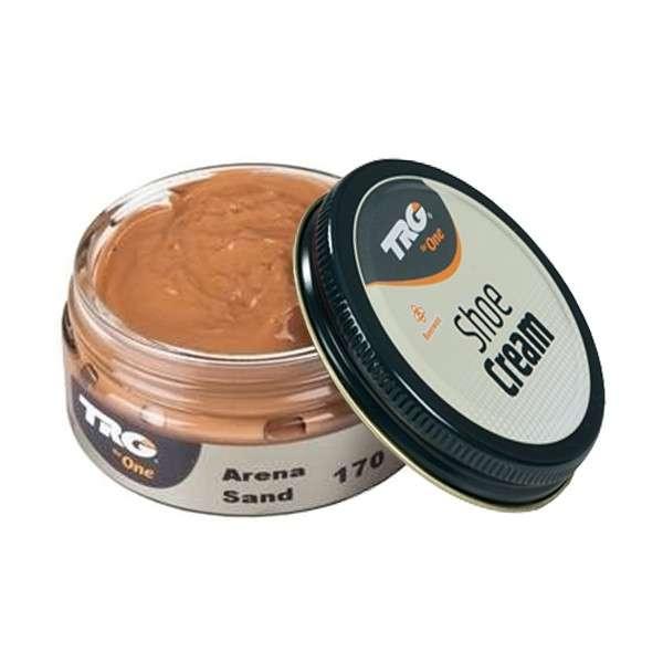 Крем для взуття No170 Sand (Пісочний)No з гладкої шкіри TRG Shoe Cream, 50 мл