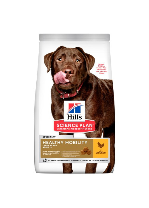 Сухий корм hill's SP Canine Adult Large Breed Healthy Mobility для дорослих собак великих порід з куркою 14кг