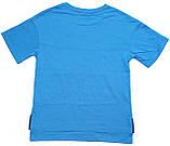 Костюм дитячий для хлопчика, річний, футболка і шорти, синій, зріст 122 см, Фламінго, фото 3