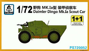 Бронеавтомобіль Daimler Dingo Mk. Ia (2 моделі в наборі). 1/72 S-MODEL 720052