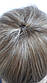 Перука напівнатуральний імітація шкіри голови коротка стрижка мелірування, фото 10