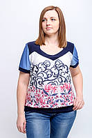 Женская трикотажная футболка Мыс. Размер 50-56