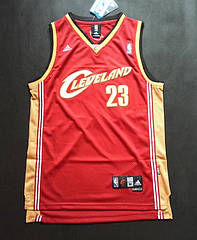 Вишивка чоловіча майка Adidas James No23 команда Cleveland Cavaliers